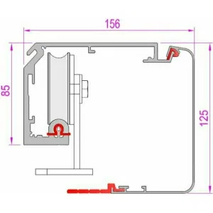 CAME FLUO-SLM MAGNUM 818SL-0147 - автоматика для двустворчатых раздвижных дверей (КАМЕ) CAME FLUO-SLM MAGNUM 818SL-0147 - автоматика для двустворчатых раздвижных дверей (КАМЕ)