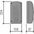 CAME RBE4230 (806RV-0020) четырехканальный радиодекодер (КАМЕ) CAME RBE4230 (806RV-0020) четырехканальный радиодекодер (КАМЕ)