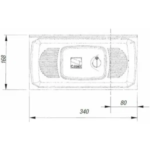 Рычажный привод 24 В F1024 CAME 001F1024 (КАМЕ) Рычажный привод 24 В F1024 CAME 001F1024 (КАМЕ)