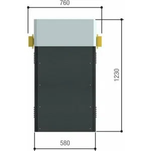 Тумба шлагбаума из оцинкованной и окрашенной стали CAME 001G12000K (КАМЕ) Тумба шлагбаума из оцинкованной и окрашенной стали CAME 001G12000K (КАМЕ)