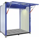 Верхняя дверь-навес на 1/2 высоты CAME 001PSGC-CAN