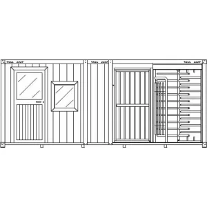 Мобильный бокс CAME CONTAINER 6M B CAME 001PSGC6MB (КАМЕ) Мобильный бокс CAME CONTAINER 6M B CAME 001PSGC6MB (КАМЕ)
