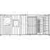 Мобильный бокс CAME CONTAINER 6M B CAME 001PSGC6MB (КАМЕ) Мобильный бокс CAME CONTAINER 6M B CAME 001PSGC6MB (КАМЕ)