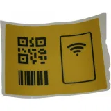 Наклейка в нишу QR+Карта+ШК CAME 119cvbt-00077
