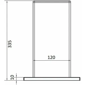 Кронштейн PARK L 350 CAME 1700197 (КАМЕ) Кронштейн PARK L 350 CAME 1700197 (КАМЕ)
