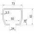 Рельс направляющий 8 м CAME STAGE SB 8 1700999 (КАМЕ) Рельс направляющий 8 м CAME STAGE SB 8 1700999 (КАМЕ)