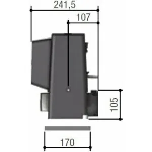 Привод 230 В для откатных ворот. Встроенный блок управления ZBX7N 801MS-0020 (КАМЕ) Привод 230 В для откатных ворот. Встроенный блок управления ZBX7N 801MS-0020 (КАМЕ)