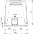 Привод 36 В для откатных ворот BKV20AGE PLUS 801MS-0360 (КАМЕ) Привод 36 В для откатных ворот BKV20AGE PLUS 801MS-0360 (КАМЕ)