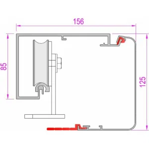 Автоматика для двустворчатой раздвижной двери FLUO-SLBE BASIC EMERGENCY CAME 818SL-0089 (КАМЕ) Автоматика для двустворчатой раздвижной двери FLUO-SLBE BASIC EMERGENCY CAME 818SL-0089 (КАМЕ)