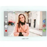 Абонентское устройство hands-free с сенсорным 7’’ дисплеем, Wi-Fi модулем, локальным питанием, мобильное приложение до 4 пользователей, редактор интерфейса, цвет белый лёд CAME 840CH-0030