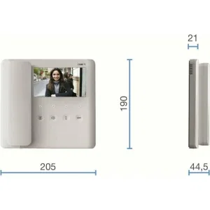 Комплект видеодомофона AGT для системы X1 с вызывной панелью MTM CAME 8K40CF-020 (КАМЕ) Комплект видеодомофона AGT для системы X1 с вызывной панелью MTM CAME 8K40CF-020 (КАМЕ)