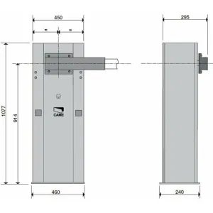 Комплект шлагбаума GARD 6000 CAME G6000 KIT (КАМЕ) Комплект шлагбаума GARD 6000 CAME G6000 KIT (КАМЕ)