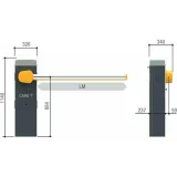 Комплект шлагбаума GARD LS GLS combo KIT GLS KIT