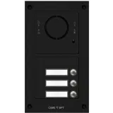 IP-аудиопанель MTM VR 3 кнопки 2 модуля темно-серый CAME MKITAIP-23V