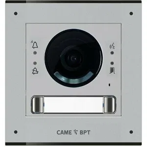 Вызывная IP-видеопанель MTM с 2 кнопками. 1 модуль, цвет серый CAME MKITVIP-12 (КАМЕ) Вызывная IP-видеопанель MTM с 2 кнопками. 1 модуль, цвет серый CAME MKITVIP-12 (КАМЕ)