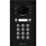 Вызывная вандалозащитная IP-видеопанель MTM с 2 кнопками, кодонаборной клавиатурой, 2 модуля, цвет темно-серый CAME MKITVIP-22KV