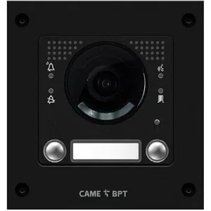 Вызывная вандалозащитная IP-видеопанель MTM VR с 2 кнопками 1 модуль цвет темно-серый CAME MTM-R04 (КАМЕ) Вызывная вандалозащитная IP-видеопанель MTM VR с 2 кнопками 1 модуль цвет темно-серый CAME MTM-R04 (КАМЕ)
