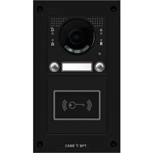 Вызывная вандалозащитная IP-видеопанель MTM VR с 2 кнопками и считывателем. 2 модуля, цвет темно-серый CAME MTM-R14 (КАМЕ) Вызывная вандалозащитная IP-видеопанель MTM VR с 2 кнопками и считывателем. 2 модуля, цвет темно-серый CAME MTM-R14 (КАМЕ)